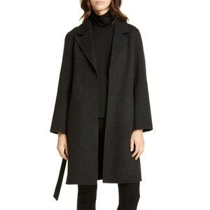 NWT Eileen Fisher Notch Collar Cashmere Coat M